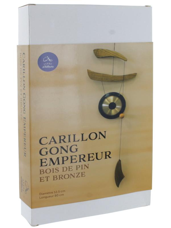 Carillon Empereur Bois & Métal 
